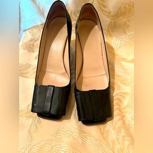Prada black heels. Size 35 used condition